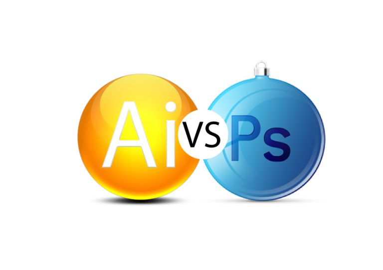 4 perbedaan antara Illustrator VS Photoshop