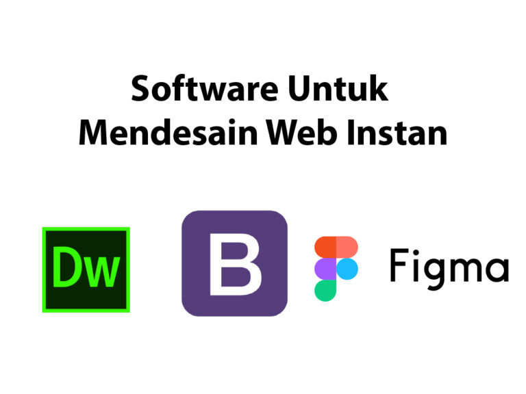 3 Software Terbaik Untuk Mendesain Web